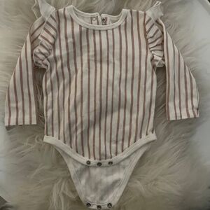 Pehr Striped Ruffle One Piece